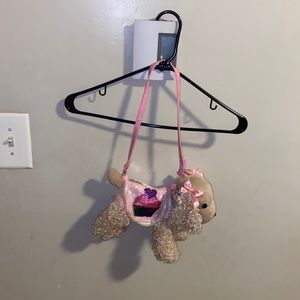 Girls puppy purse